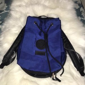 Versace Medusa black and blue backpack